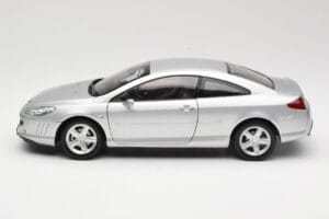 Peugeot 407 Coupe Srebrna Norev 1:18 184747 Kovina – slika 4 od 8