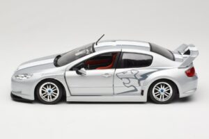 Peugeot 407 Racing Srebrn Solido 1:18 90642 Kovina – slika 4 od 8