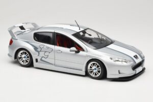 Peugeot 407 Racing Srebrn Solido 1:18 90642 Kovina – slika 6 od 8