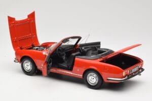Peugeot 504 Kabriolet Rdeč Norev 1:18 184754 Kovina – slika 5 od 8