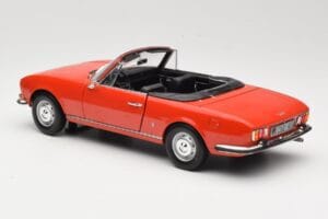 Peugeot 504 Kabriolet Rdeč Norev 1:18 184754 Kovina – slika 7 od 8