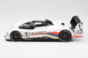 Peugeot 905 Evo 1B Group C #1 Peugeot Talbot Sport D. Warwick / Y. Dalmas / M. Blundell 24 Hours of Le Mans Winner 1992 Norev – slika 3 od 6