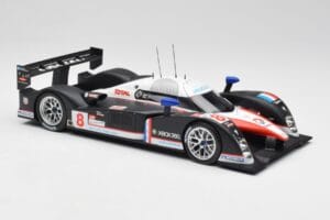 Peugeot 908 HDi LMP1 #8 S. Sarrazin / P. Lamy / S. Bourdais 24 Hours of Le Mans 2nd 2007 Minichamps 1:18 150071208 Kovina – slika 4 od 6