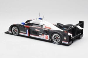 Peugeot 908 HDi LMP1 #8 S. Sarrazin / P. Lamy / S. Bourdais 24 Hours of Le Mans 2nd 2007 Minichamps 1:18 150071208 Kovina – slika 5 od 6