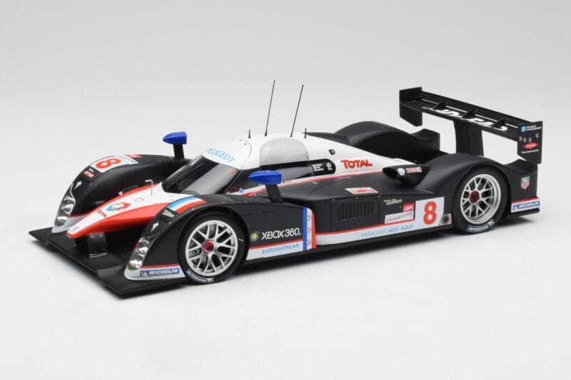 Peugeot 908 HDi LMP1 #8 S. Sarrazin / P. Lamy / S. Bourdais 24 Hours of Le Mans 2nd 2007 Minichamps 1:18 150071208 Kovina