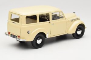 Peugeot Partner Moka Brown Norev 1:18 184894 Kovina – slika 3 od 8