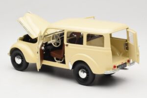 Peugeot Partner Moka Brown Norev 1:18 184894 Kovina – slika 5 od 8