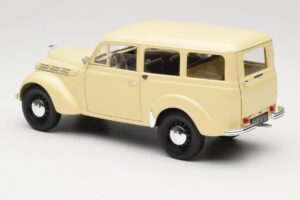 Peugeot Partner Moka Brown Norev 1:18 184894 Kovina – slika 7 od 8
