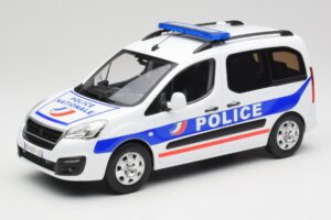 Peugeot Partner Police Moder Norev 1:18 184891 Kovina