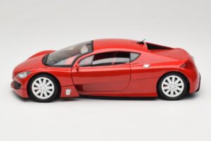 Peugeot RC Carreau Concept Rdeč Solido 1:18 8151 Kovina – slika 4 od 8