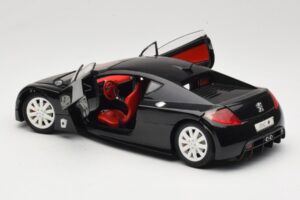 Peugeot RC Pique Črn Solido 1:18 8147 Kovina – slika 5 od 8