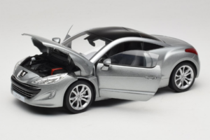 Peugeot RCZ Mercury Grey Norev 1:18 184875 Kovina – slika 2 od 8