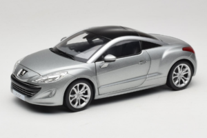 Peugeot RCZ Mercury Grey Norev 1:18 184875 Kovina