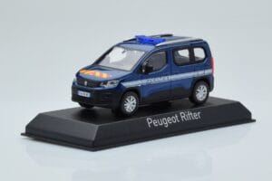 Peugeot Rifter Gendarmerie Otremer Moder Norev 1:43 479064 Kovina – slika 2 od 4