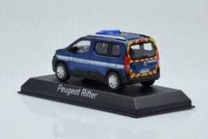 Peugeot Rifter Gendarmerie Otremer Moder Norev 1:43 479064 Kovina – slika 3 od 4