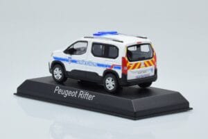 Peugeot Rifter Police Municipale Bel Norev 1:43 479067 Kovina – slika 3 od 4