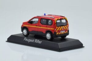 Peugeot Rifter Pompiers Rdeč Norev 1:43 479069 Kovina – slika 3 od 4
