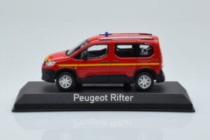 Peugeot Rifter Pompiers Rdeč Norev 1:43 479069 Kovina