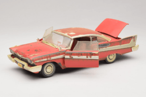 Plymouth Fury Rdeč Christine Umazana Različica Auto World 1:18 AWSS119/06 Kovina – slika 2 od 8
