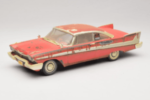Plymouth Fury Rdeč Christine Umazana Različica Auto World 1:18 AWSS119/06 Kovina