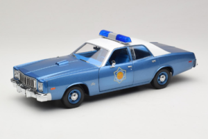 Plymouth Fury Police Pursuit Smokey and the Bandit GreenLight 1:18 19044 Kovina