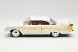 Plymouth Fury Bela Anson 1:18 30398 Kovina – slika 4 od 8