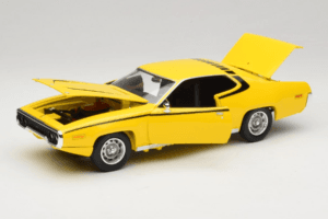 Plymouth Satellite Daisy Dukes of Hazzard Auto World 1:18 AWSS105/06 Kovina – slika 2 od 8
