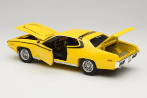 Plymouth Satellite Daisy Dukes of Hazzard Auto World 1:18 AWSS105/06 Kovina – slika 5 od 8