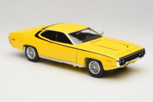 Plymouth Satellite Daisy Dukes of Hazzard Auto World 1:18 AWSS105/06 Kovina – slika 6 od 8