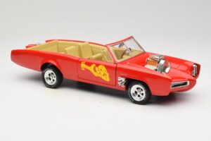 Pontiac GTO Monkeemobile Rdeč ERTL 1:18 33150 Kovina – slika 6 od 8