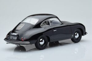 Porsche 356 Črn Norev 1:18 187451 Kovina – slika 2 od 6