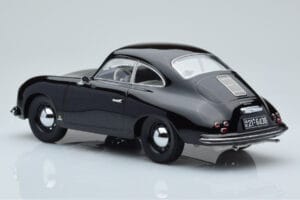 Porsche 356 Črn Norev 1:18 187451 Kovina – slika 5 od 6