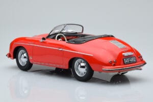 Porsche 356 Speedster Rdeč Norev 1:18 187461 Kovina – slika 5 od 6