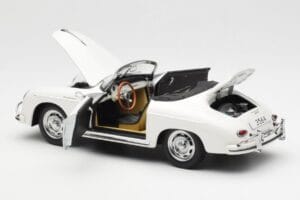 Porsche 356A Speedster Bel AUTOart 1:18 77862 Kovina – slika 5 od 8