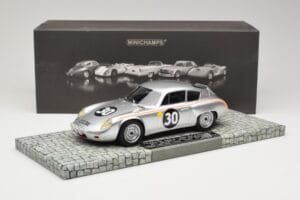 Porsche 356B 1600 GS Carrera GTL #30 B. Pon / C. Godin de Beaufort 24 Hours of Le Mans 1962 Minichamps 1:18 107626830 Kovina – slika 6 od 6