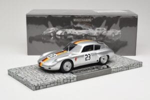 Porsche 356B 1600 GS Carrera GTL Abarth #23 G. Koch GP Solitude 1962 Minichamps 1:18 107626823 Smola – slika 6 od 6