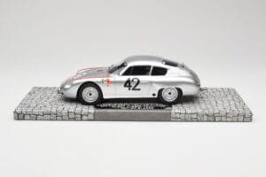 Porsche 356B 1600 GS Carrera GTL Abarth #42 H. Herrmann / H. Linge Targa Florio 1962 Minichamps 1:18 107626842 Smola – slika 3 od 6