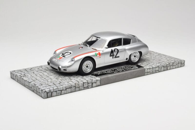 Porsche 356B 1600 GS Carrera GTL Abarth #42 H. Herrmann / H. Linge Targa Florio 1962 Minichamps 1:18 107626842 Smola