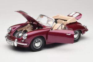 Porsche 356B Kabriolet Jajčevec Bburago 1:18 3021-M4 Kovina – slika 2 od 8