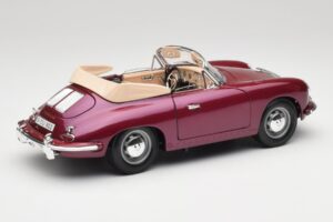 Porsche 356B Kabriolet Jajčevec Bburago 1:18 3021-M4 Kovina – slika 3 od 8