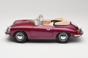 Porsche 356B Kabriolet Jajčevec Bburago 1:18 3021-M4 Kovina – slika 4 od 8