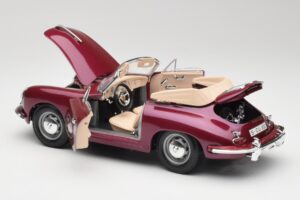 Porsche 356B Kabriolet Jajčevec Bburago 1:18 3021-M4 Kovina – slika 5 od 8