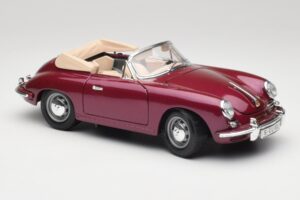 Porsche 356B Kabriolet Jajčevec Bburago 1:18 3021-M4 Kovina – slika 6 od 8