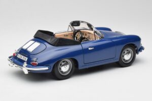 Porsche 356B Kabriolet Moder Bburago 1:18 3051 Kovina – slika 3 od 8