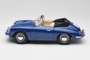 Porsche 356B Kabriolet Moder Bburago 1:18 3051 Kovina – slika 4 od 8