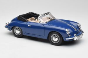 Porsche 356B Kabriolet Moder Bburago 1:18 3051 Kovina – slika 6 od 8