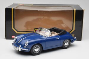 Porsche 356B Kabriolet Moder Bburago 1:18 3051 Kovina – slika 8 od 8