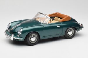 Porsche 356B Kabriolet Zelen Bburago 1:18 3051-M1 Kovina