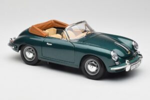 Porsche 356B Kabriolet Zelen Bburago 1:18 3051-M1 Kovina – slika 6 od 8