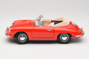 Porsche 356B Kabriolet Rdeč Tchibo 1:18 45703 Kovina – slika 4 od 8
